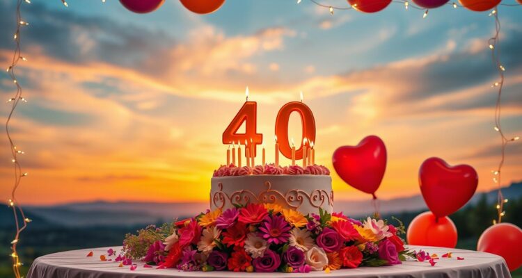 40 lat życzenia
