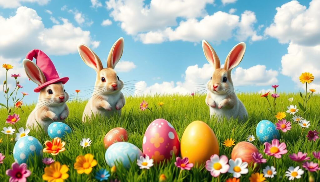 Śmieszne życzenia wielkanocne na messengera