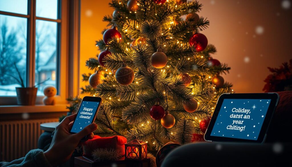 Życzenia bożonarodzeniowe na messenger