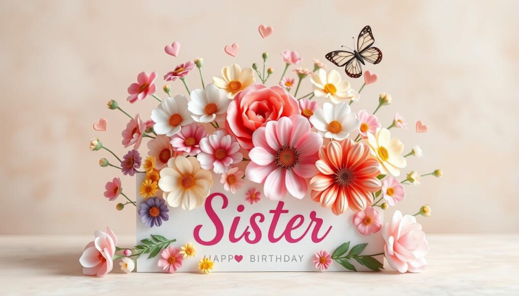 Życzenia ur dla siostry