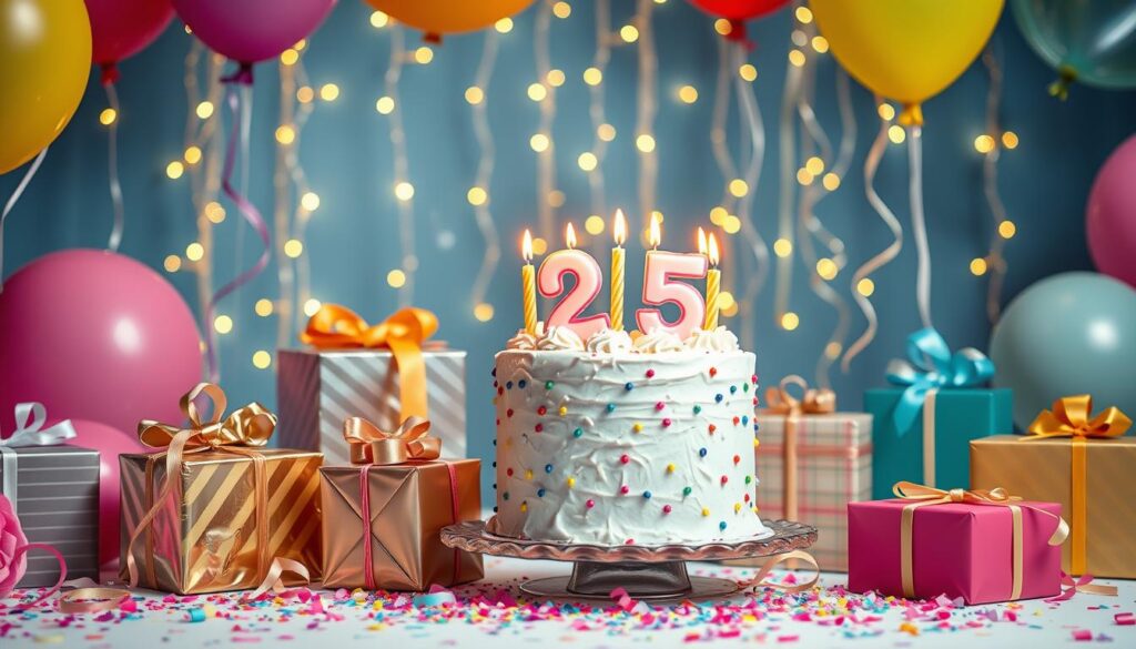 Życzenia urodzinowe na 25 lat