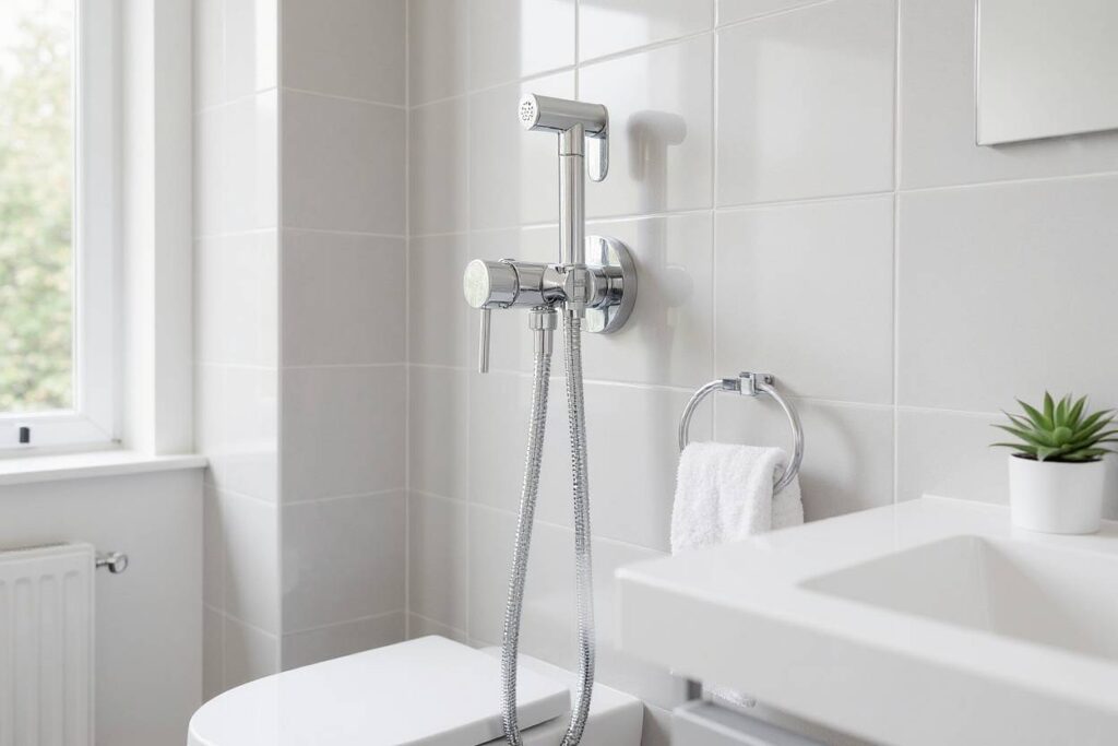 Baterie bidetowe podtynkowe – nowoczesna higiena i minimalistyczny design